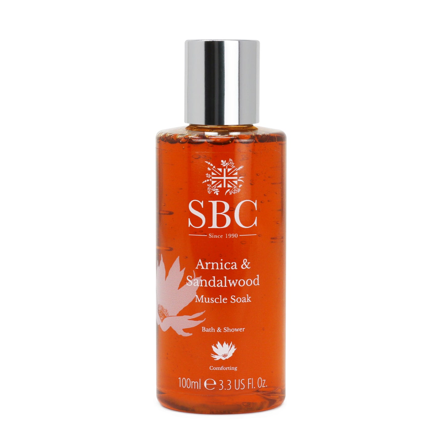 100ml SBC Skincare Arnica & Sandalwood Muscle Soak