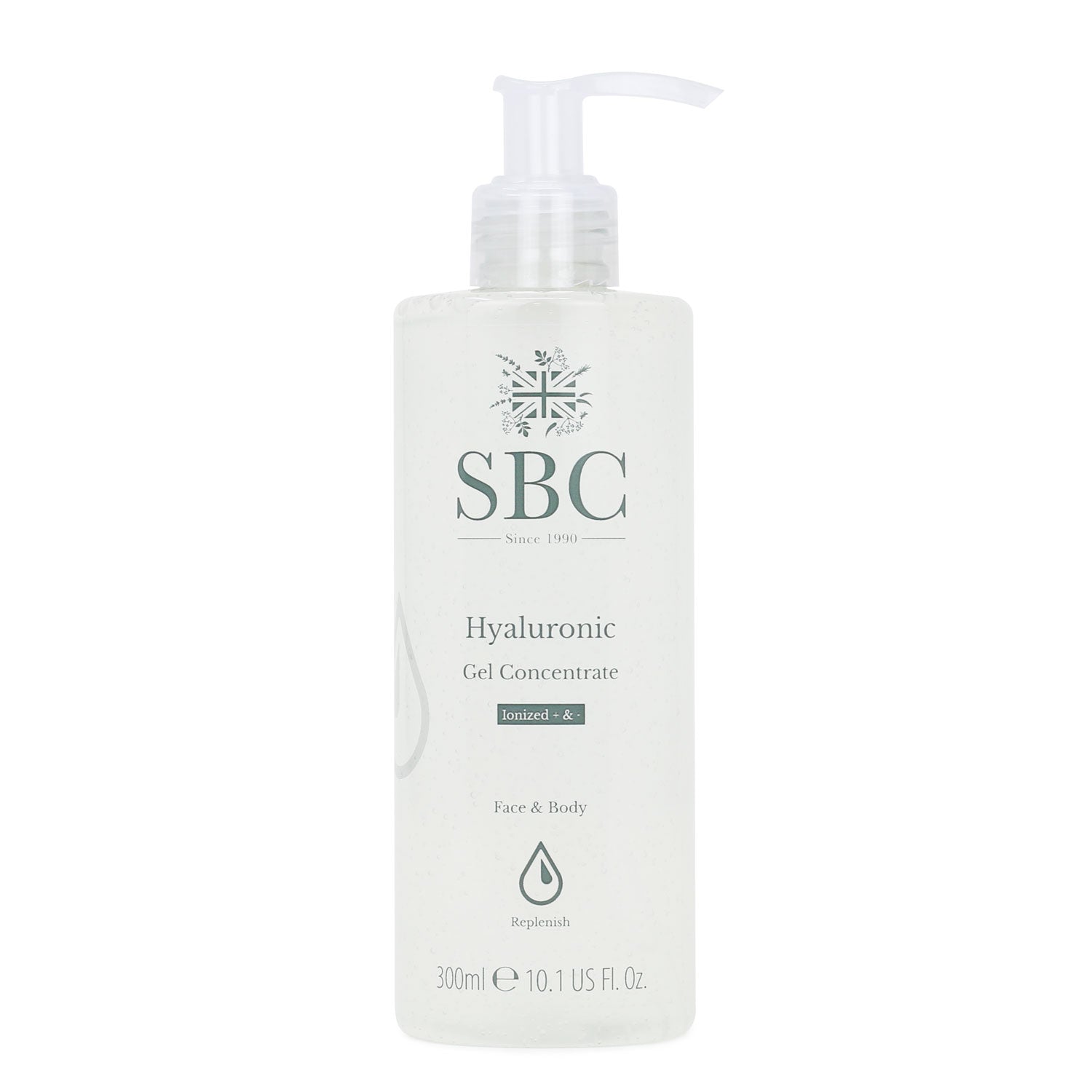 300ml Hyaluronic Gel Concentrate on a white background