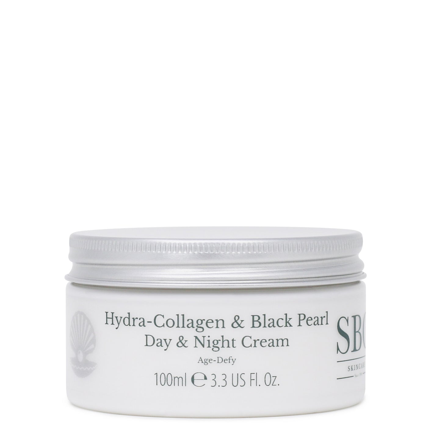 100ml Hydra-Collagen & Black Pearl Day & Night Cream on a white background