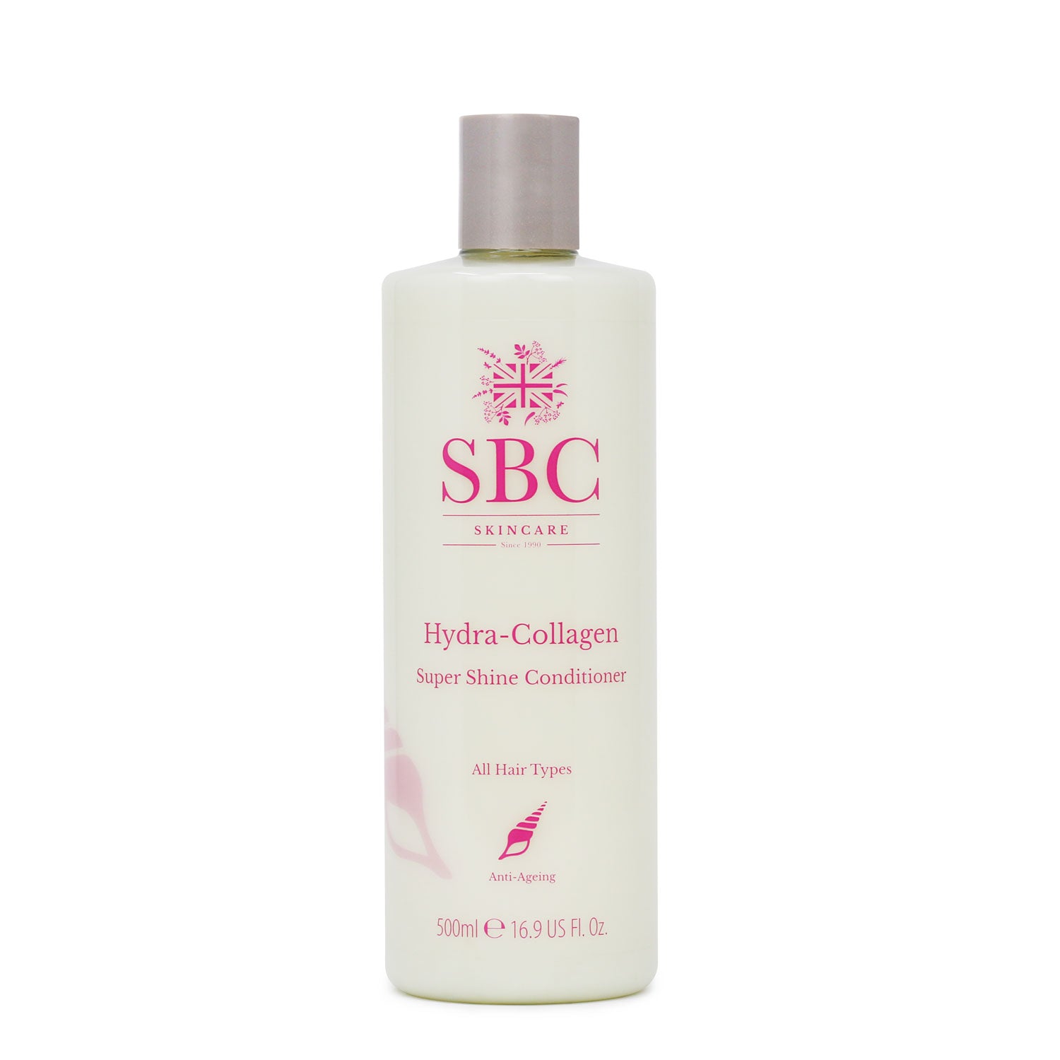 500ml Hydra-Collagen Super Shine Conditioner on a white background