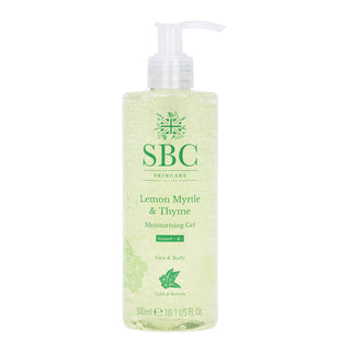 300ml Lemon Myrtle & Thyme Moisturising Gel on a white background