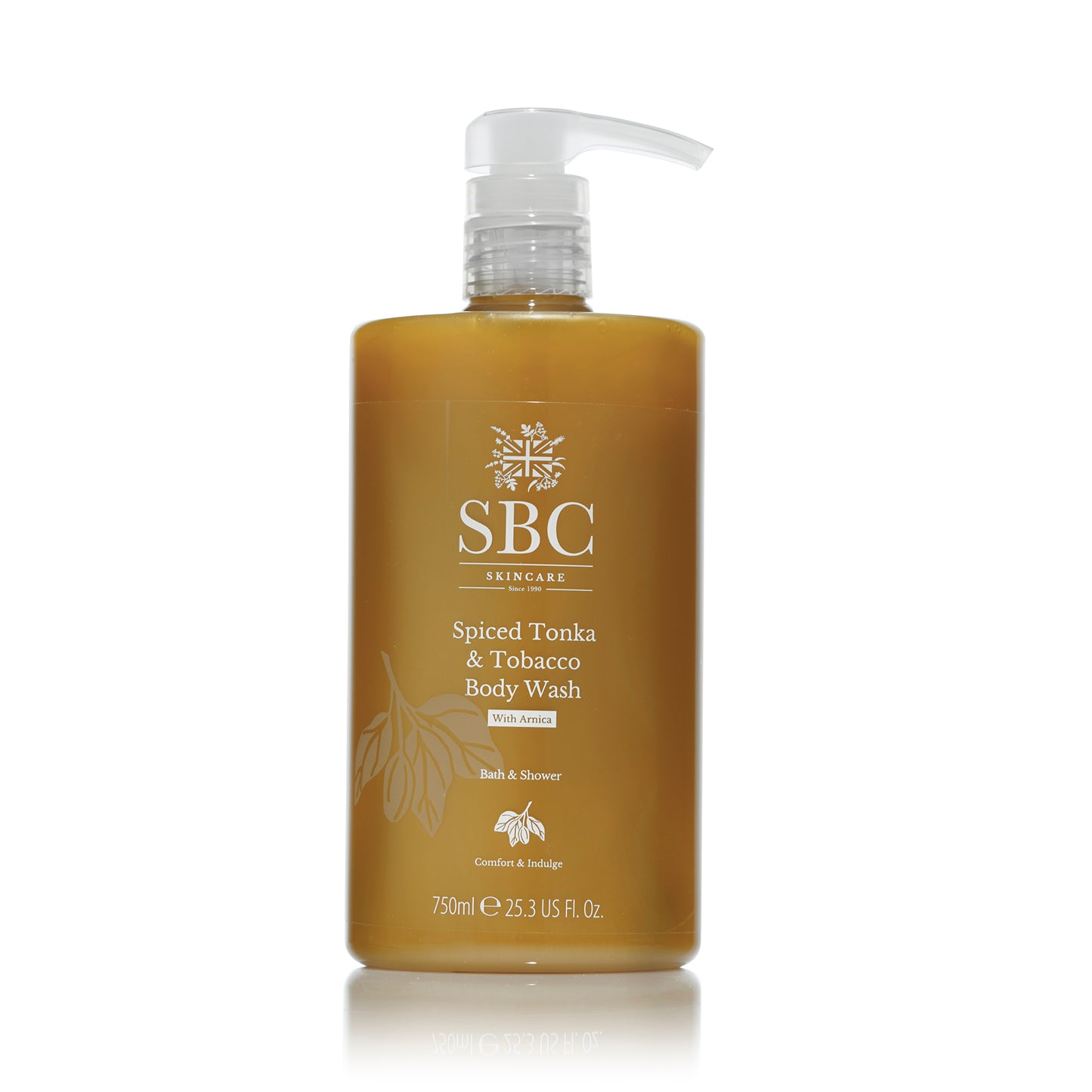 Spiced Tonka & Tobacco Body Wash With Arnica