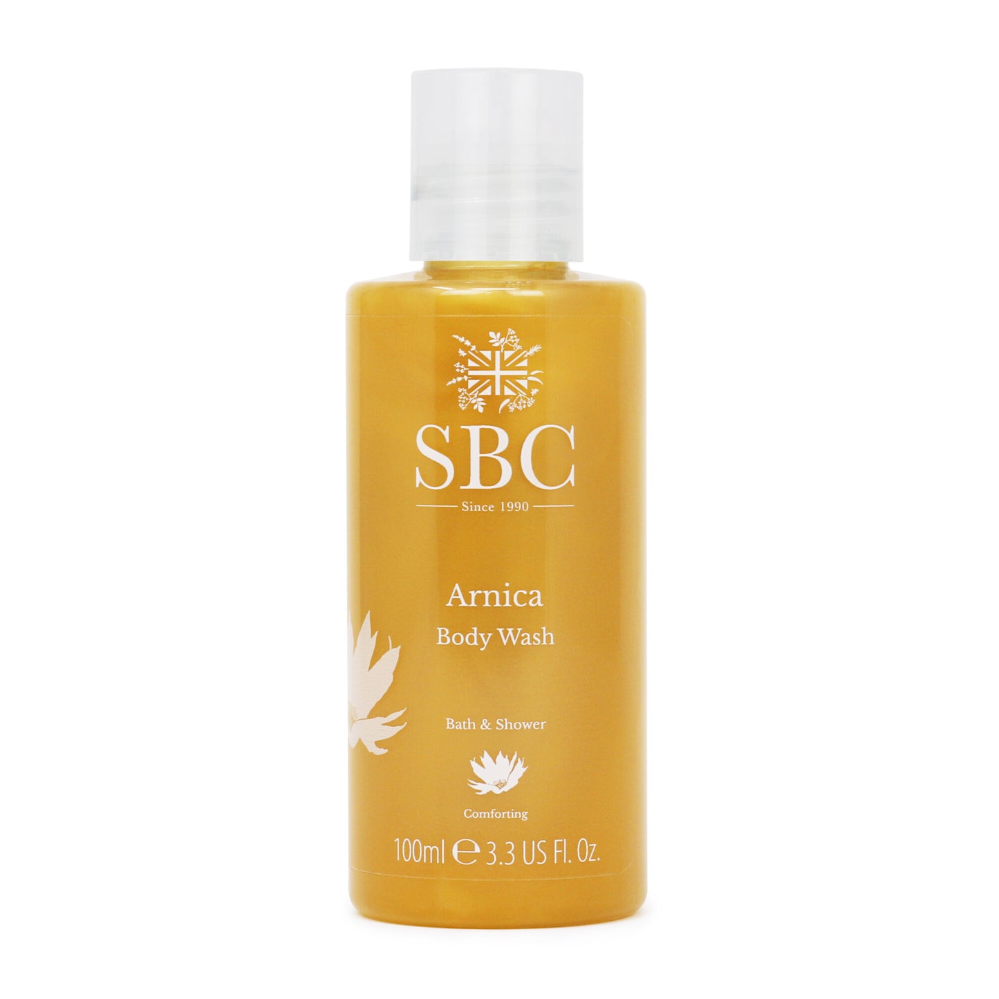 100ml SBC Skincare Arnica Body Wash