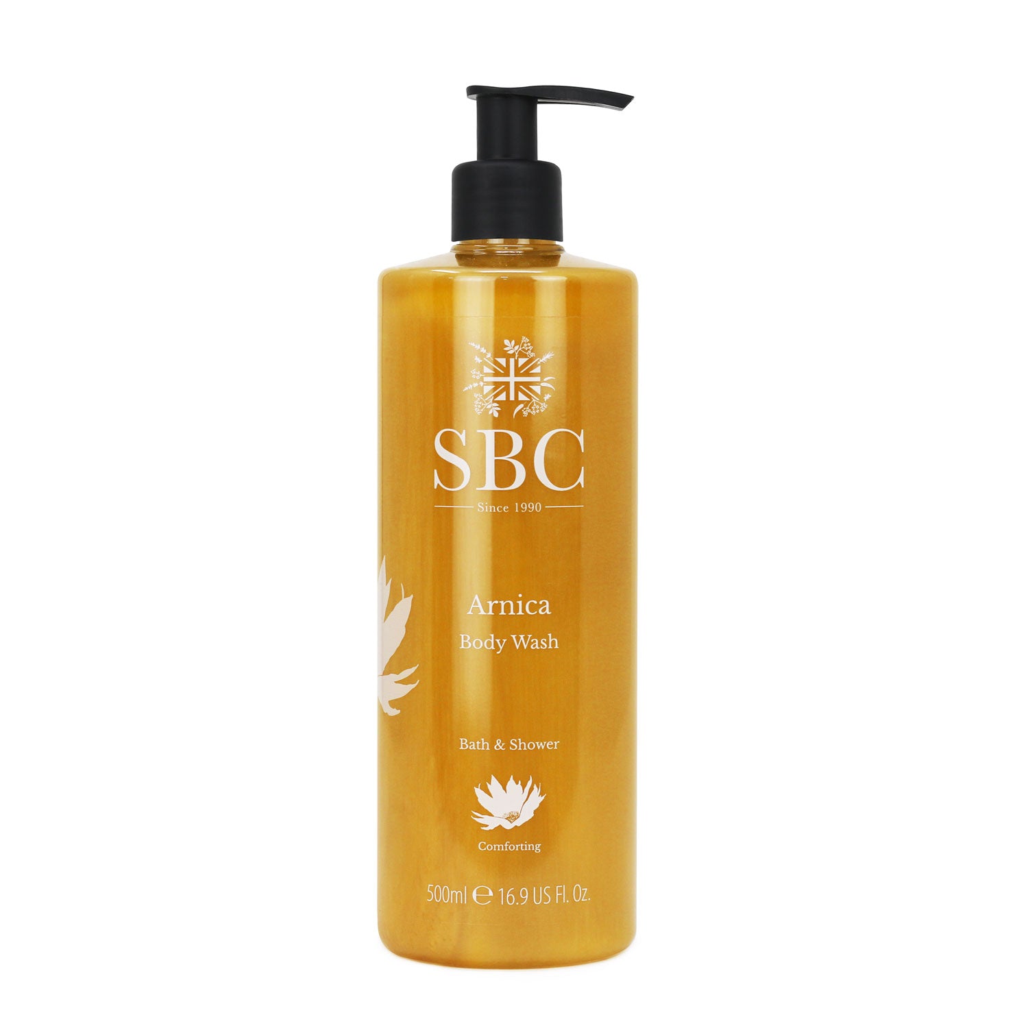 500ml SBC Skincare Arnica Body Wash