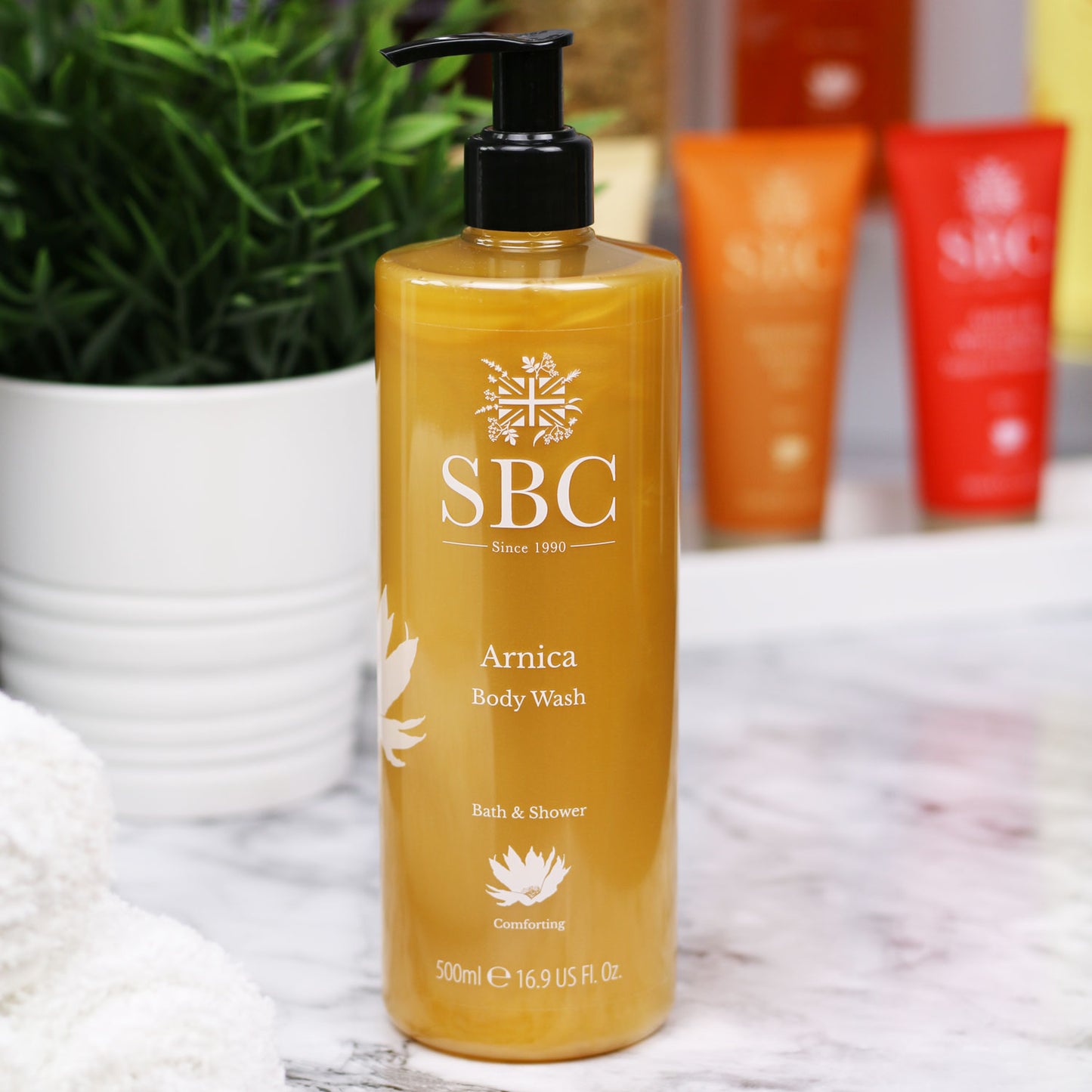 Anica Body Wash with Arnica products