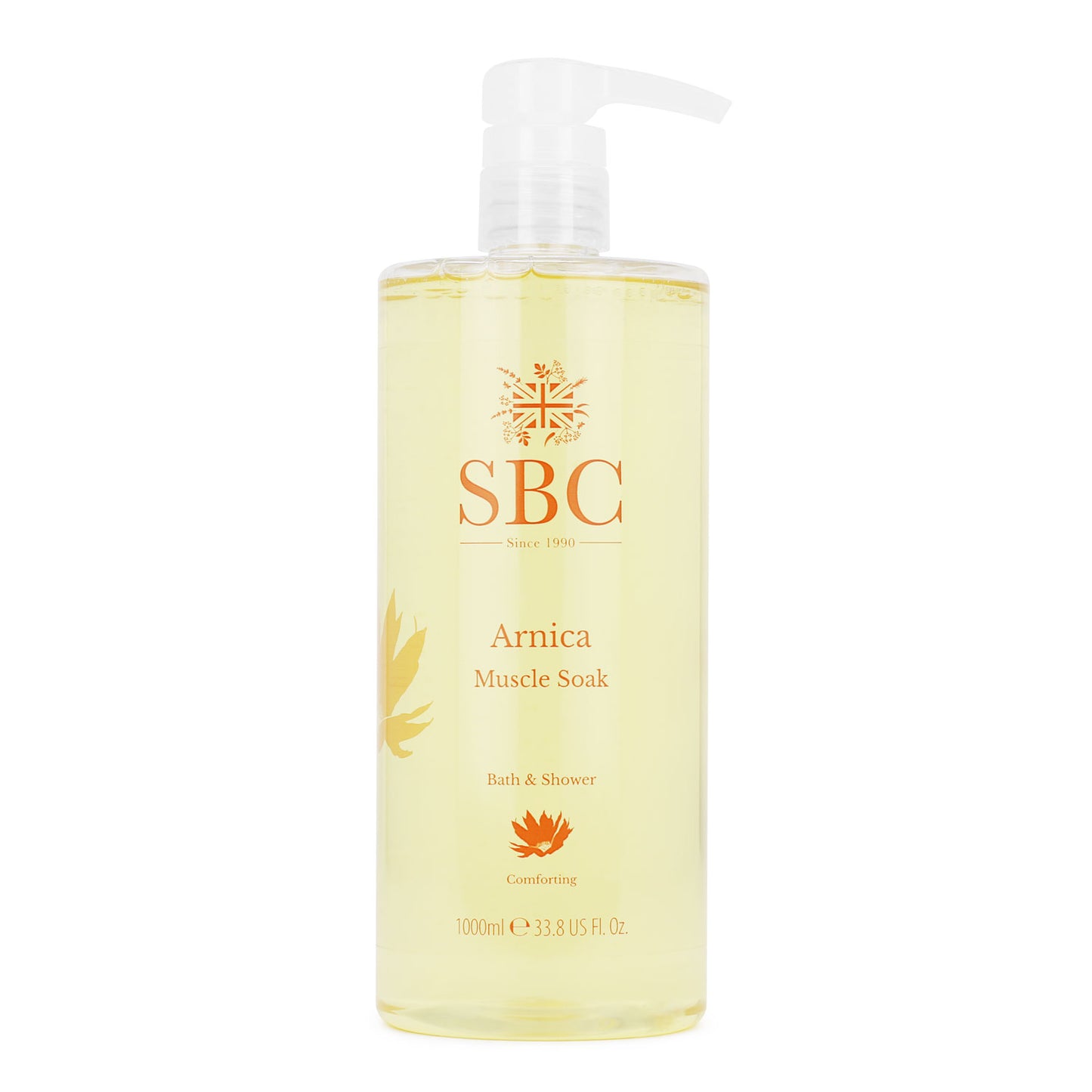 SBC Skincare 1000ml Arnica Muscle Soak