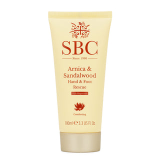 100ml SBC Skincare Arnica & Sandalwood Hand & Foot Rescue