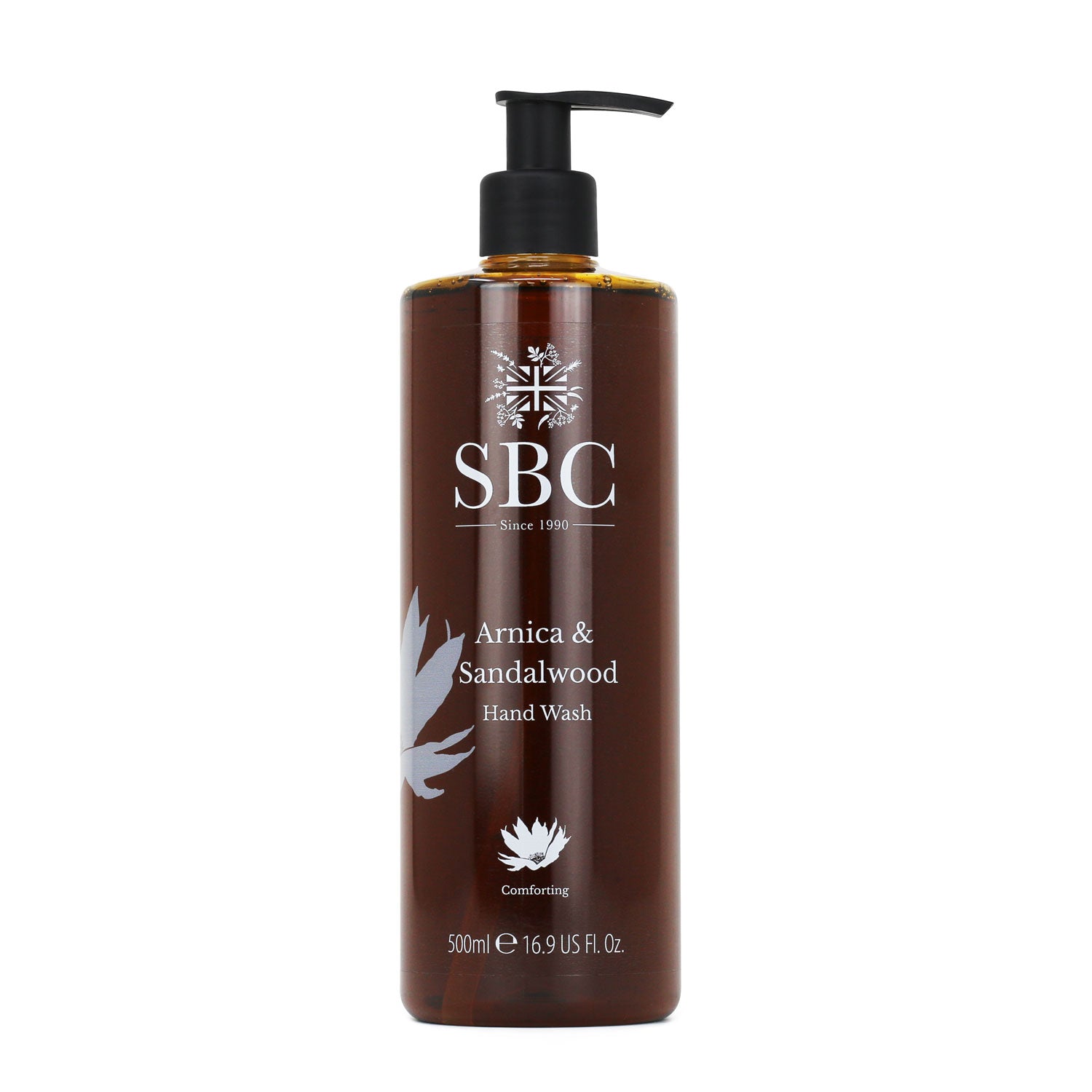 500ml SBC Skincare Arnica & Sandalwood Hand Wash