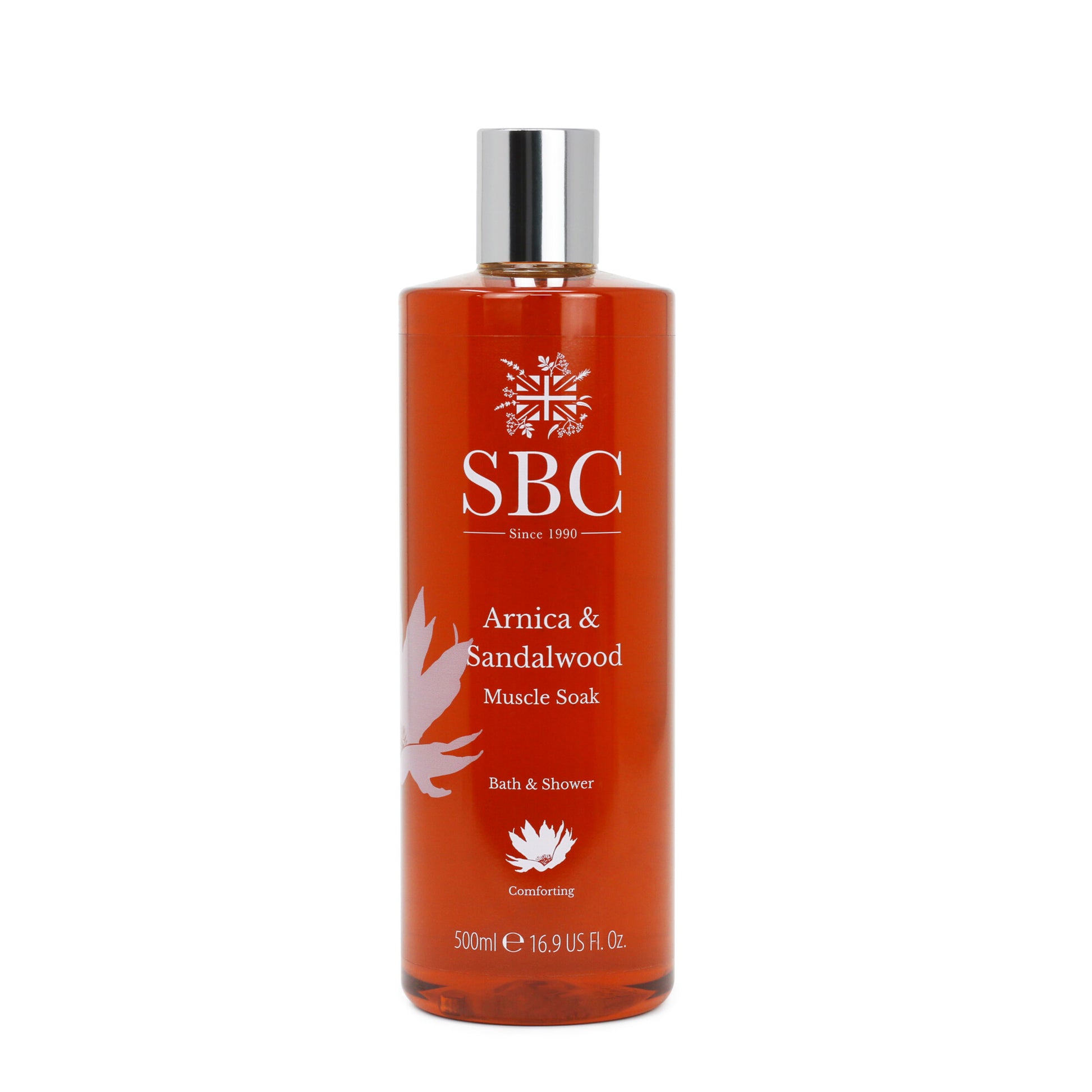 500ml SBC Skincare Arnica & Sandalwood Muscle Soak