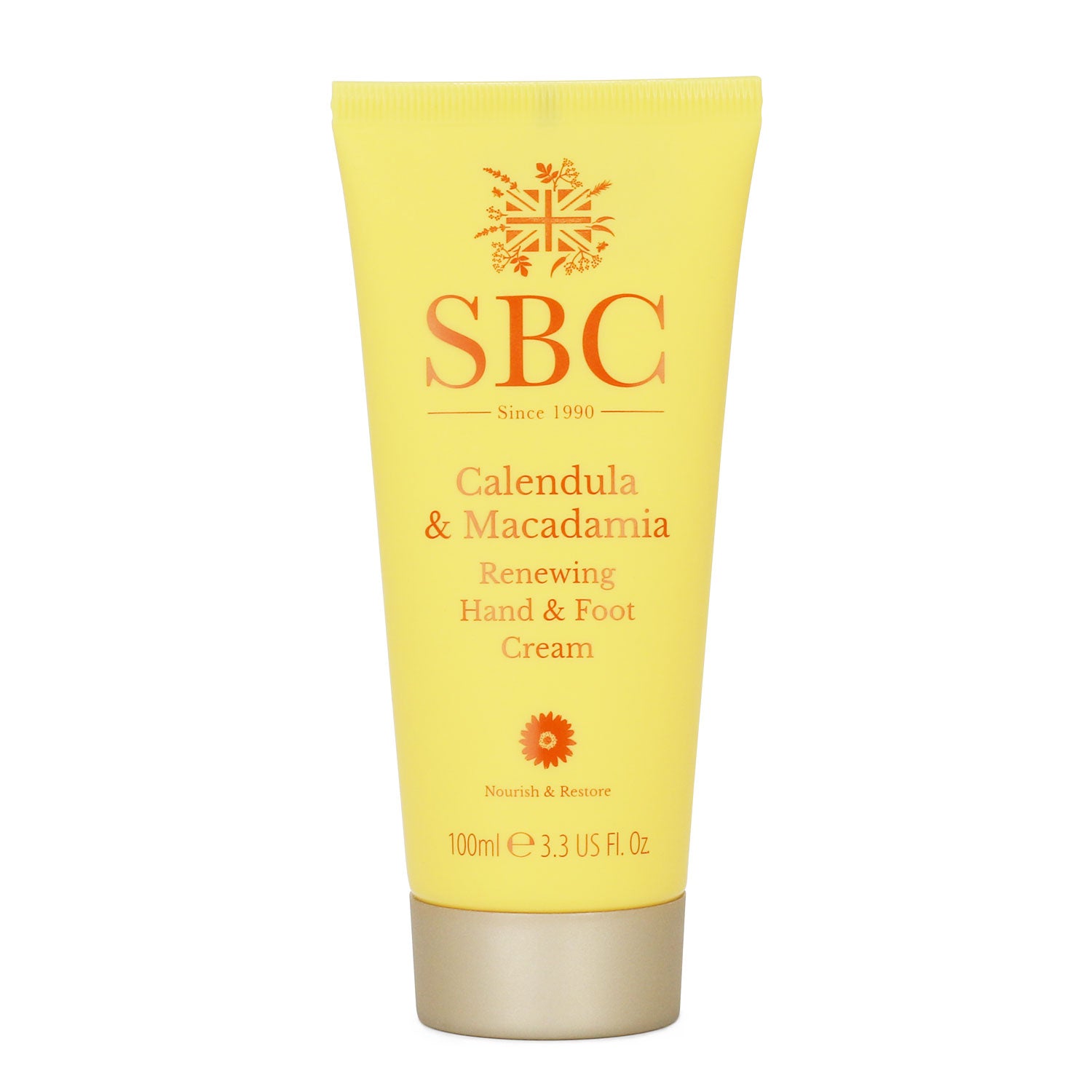 100ml Calendula & Macadamia Renewing Hand & Foot Cream