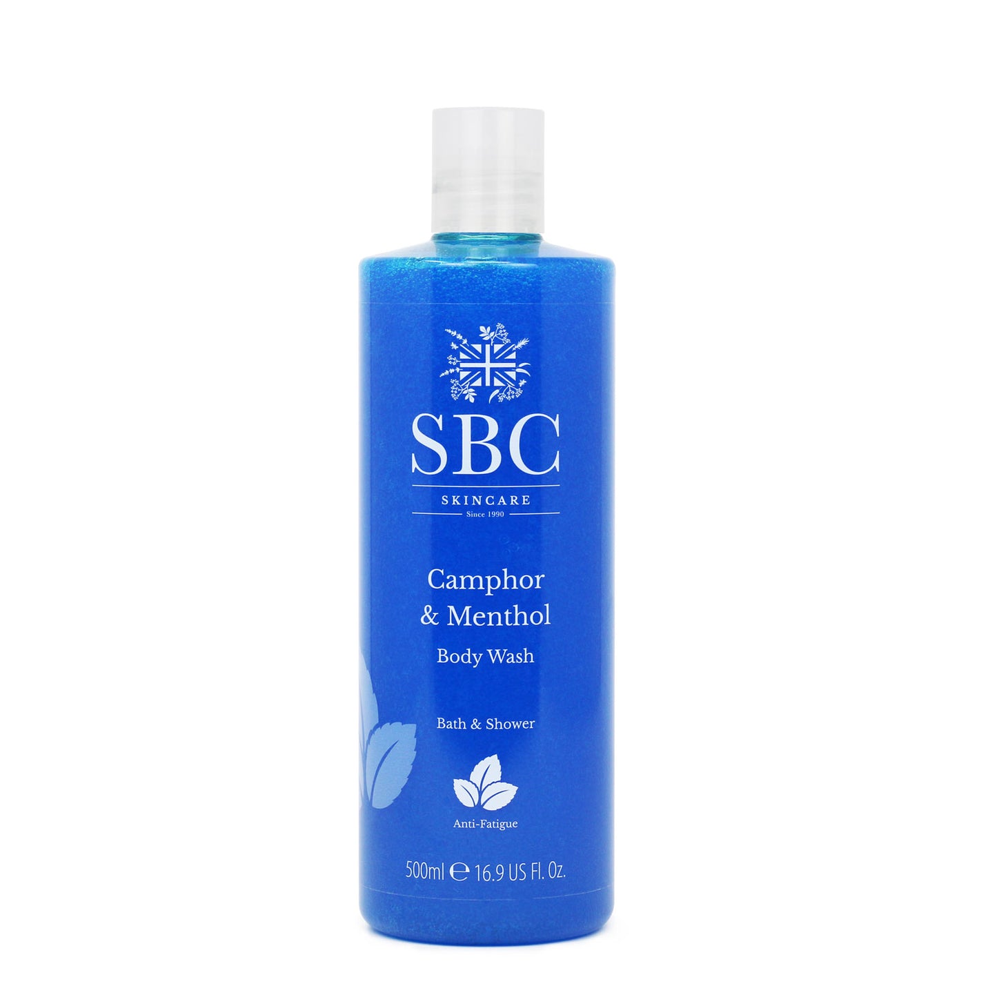 500ml SBC Skincare Camphor & Menthol Body Wash