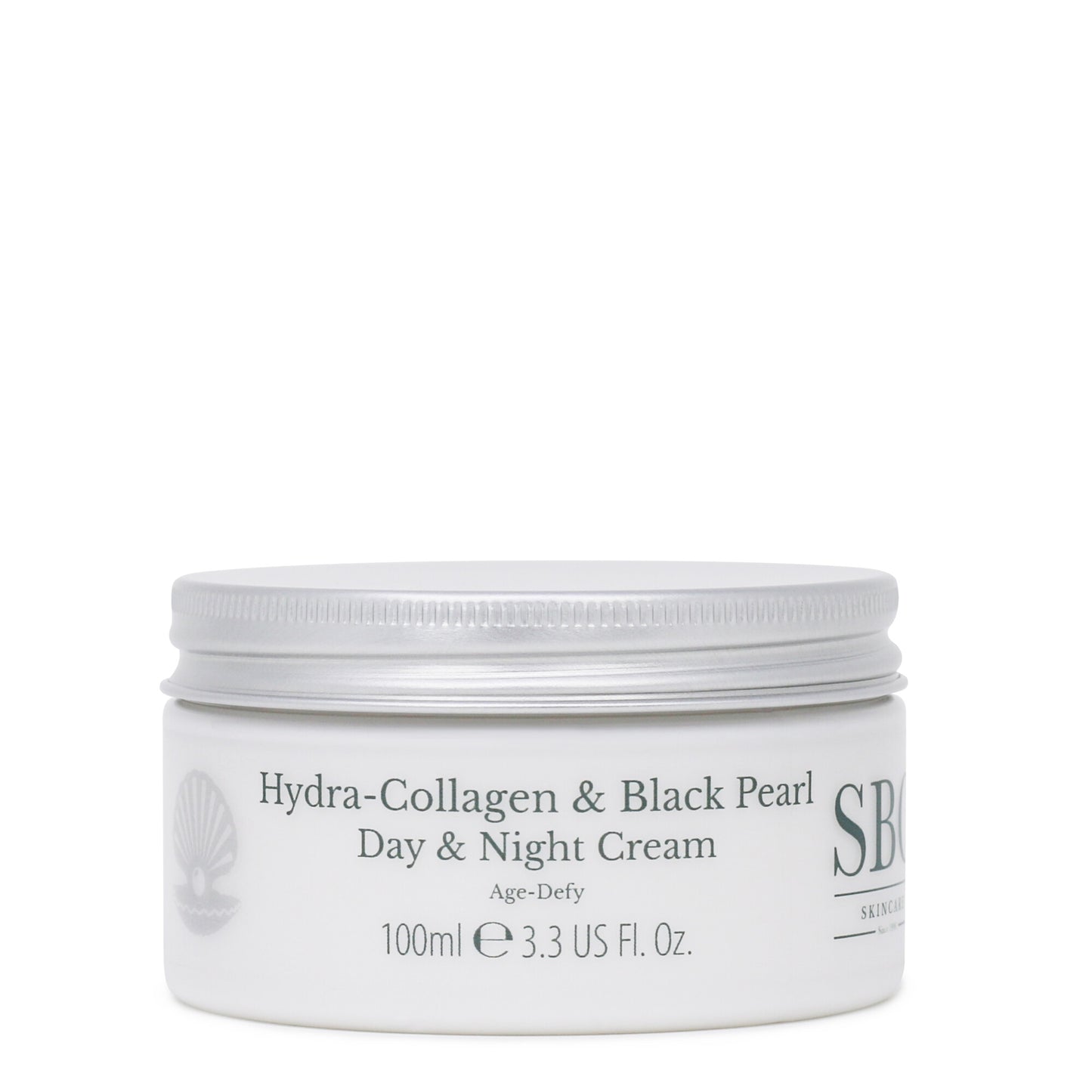 100ml Hydra-Collagen & Black Pearl Day & Night Cream  on a white background