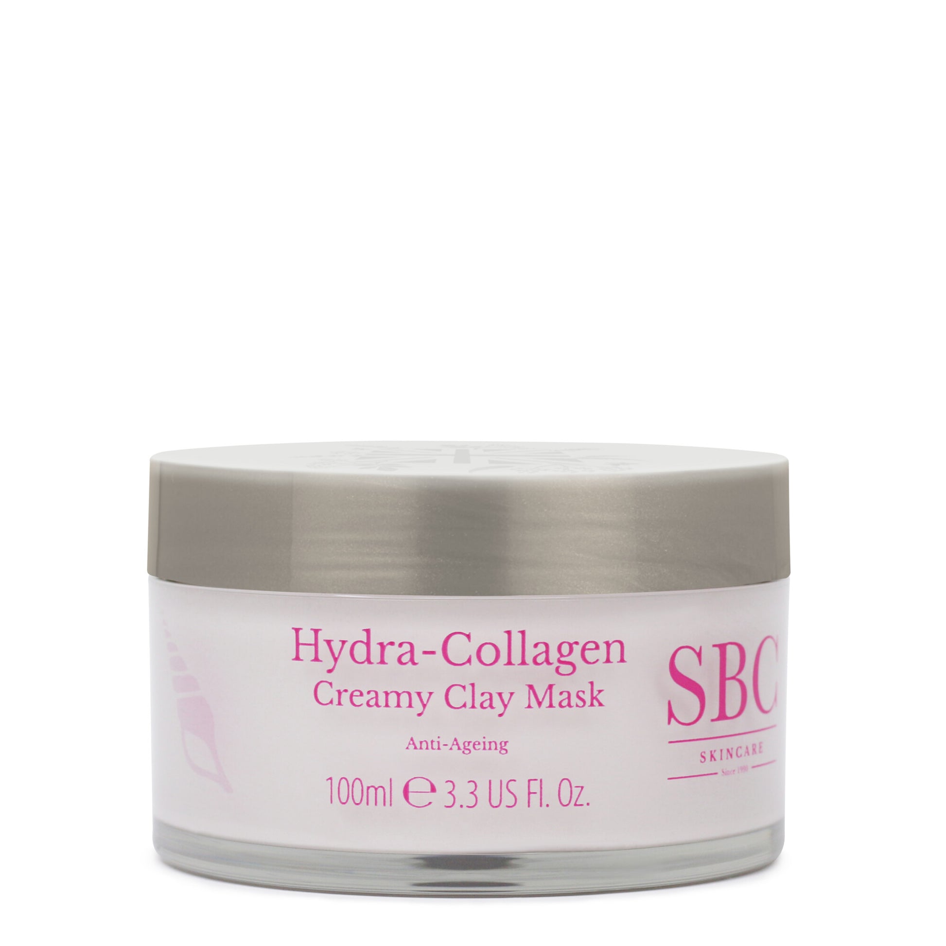 100ml Hydra-Collagen Creamy Clay Mask on a white background 