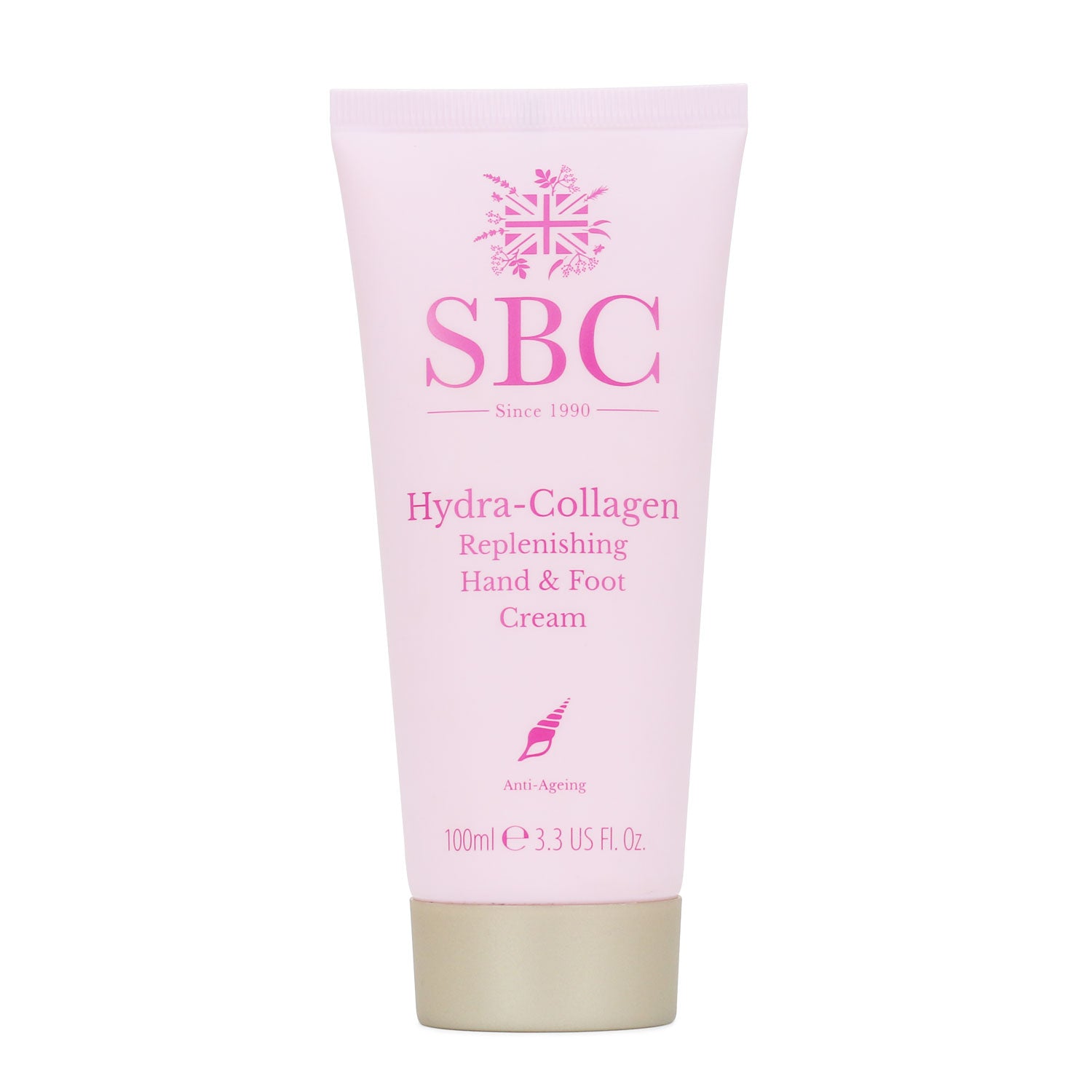 100ml Hydra-Collagen Replenishing Hand & Foot Cream on a white background 