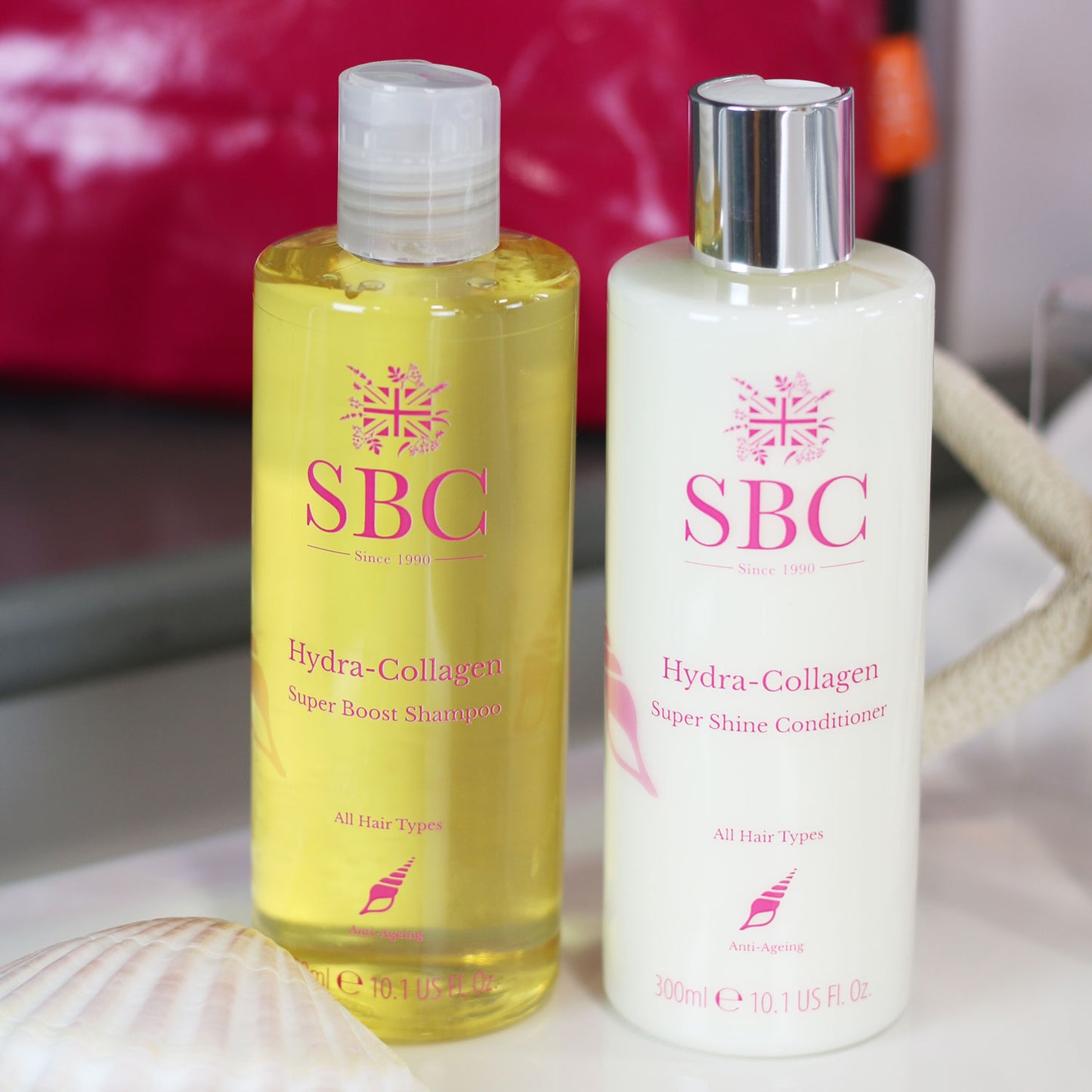 SBC Skincare Hydra-Collagen Super Boost Shampoo and Conditioner