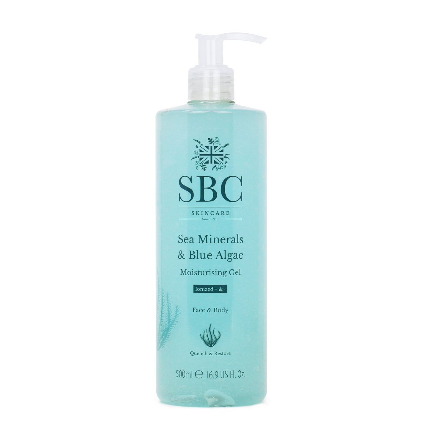 500ml Sea Minerals & Blue Algae Moisturising Gel